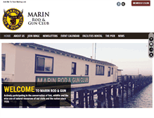 Tablet Screenshot of marinrodandgunclub.com